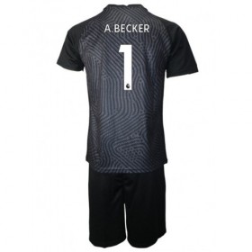 Liverpool Fodboldtrøjer A.Becker 1 Målmand Børn Hjemmebanesæt 2020/21 Kort ærmer